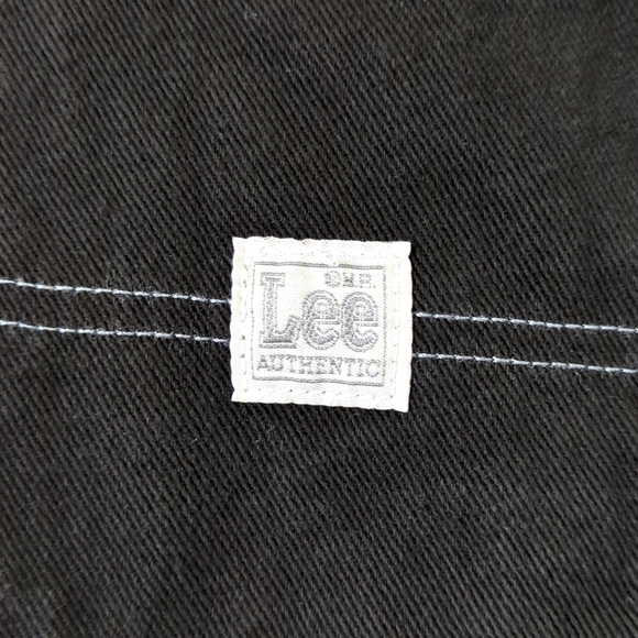 Lee 90's Vintage Classic High Waisted Relaxed Straight Leg Denim Jeans Black 16 - Picture 15 of 16